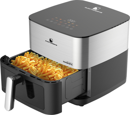 AIR FRYER DIGITAL MAGNIFIC - 9L DOBLE RESISTENCIAS DE CALOR PARTE SUPERIOR Y INFERIOR EBAF-90D