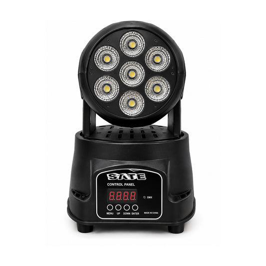 Máquina de Luces SATE MH071 sobre fondo blanco, foto de producto completa y centrada