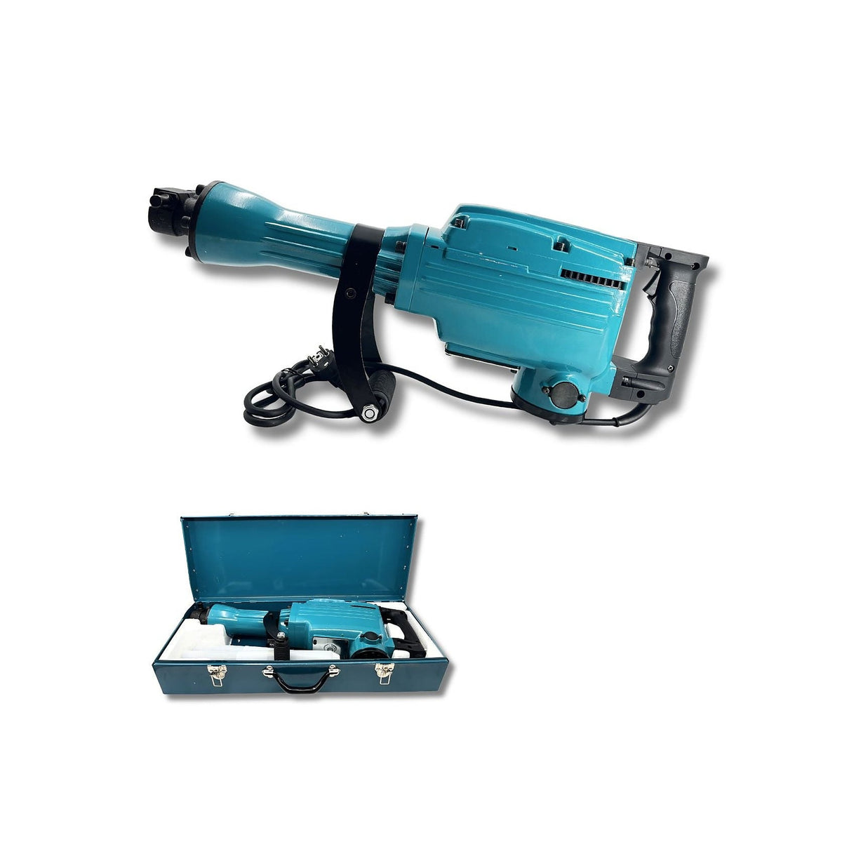 Martillete Demoledor 1250W DV-8001 65mm de DIVINO, producto centrado sobre fondo blanco