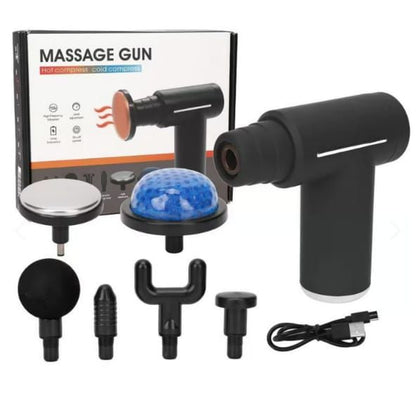 Pistola Masajeadora A-ML17 con Terapia Frío y Calor
