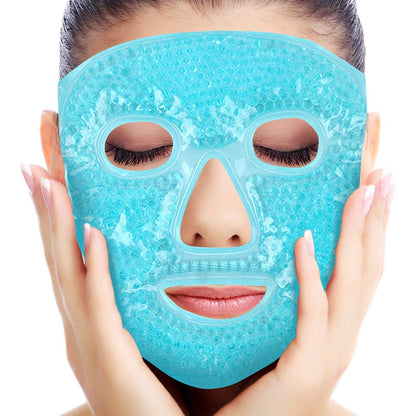 GlowCare™ – Mascarilla Facial Térmica Reutilizable