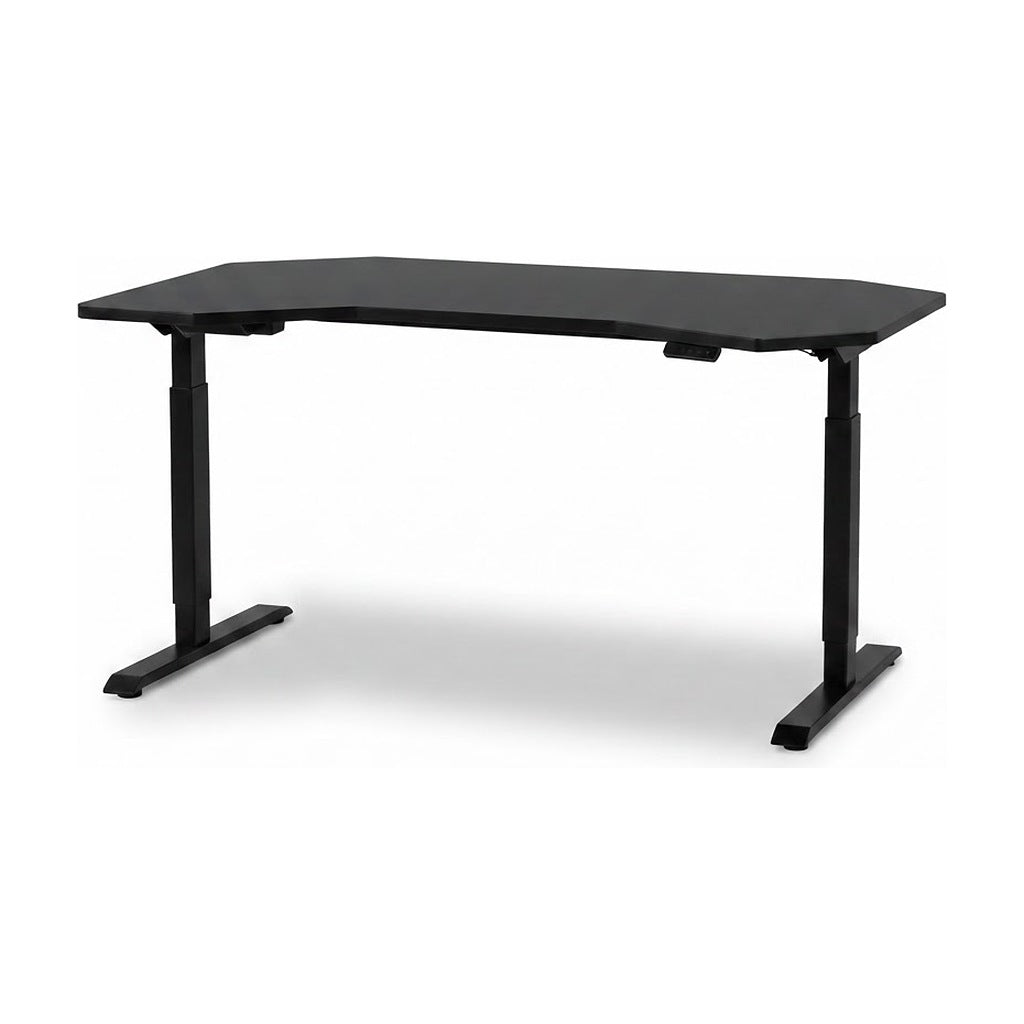 Mesa Gamer Elevable con Iluminación RGB, vista de producto sobre fondo blanco