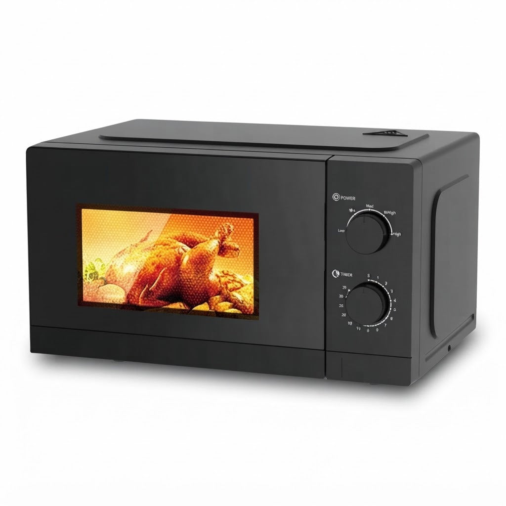 Microondas Winning Star ST-2171 20 Litros 700W Negro - foto de producto centrado sobre fondo blanco