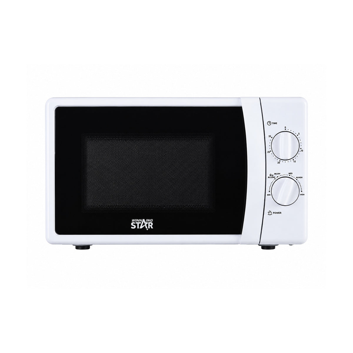 Microondas Winning Star ST-9605 20 Litros 700W Blanco sobre fondo blanco