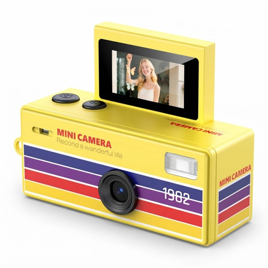 Mini Camara Llavero A-DV964 sobre fondo blanco