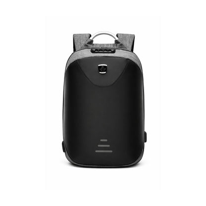 Mochila Antirrobo para Notebook A-KP507 15.6” con USB Gris de SATE, producto centrado sobre fondo blanco