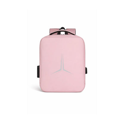 Mochila Antirrobo para Notebook A-KP517 15.6” con USB Rosado de SATE, producto centrado sobre fondo blanco