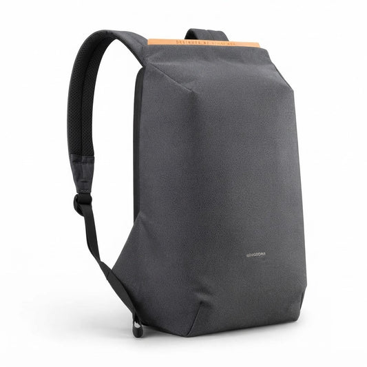 Mochila de viaje gris SATE A-KS3207W-19 con tirantes negros
