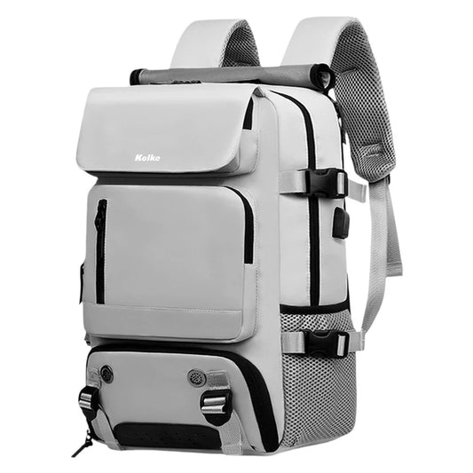 MOCHILA DE VIAJES HIKES KVM-720 GRIS