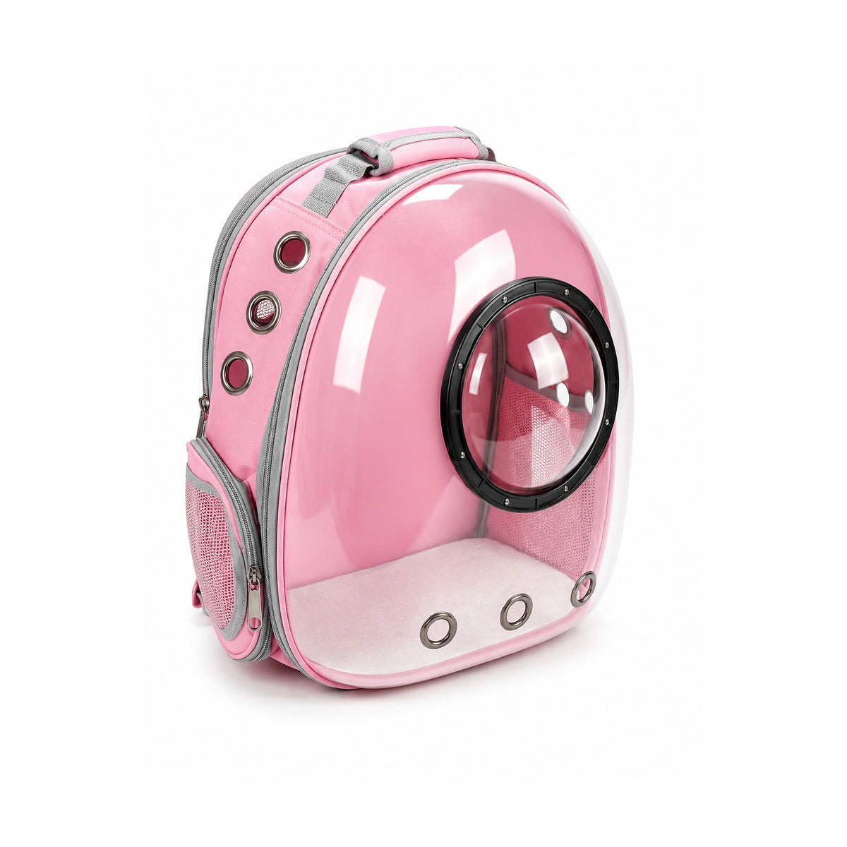 Mochila para Mascotas SATE A-MM1814 Rosada de SATE, producto centrado sobre fondo blanco