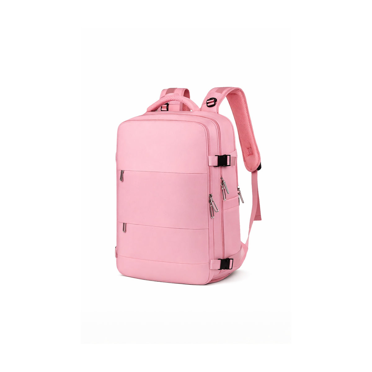 Mochila para Notebook A-KP4016 15.6” Rosada Impermeable de SATE, producto centrado sobre fondo blanco