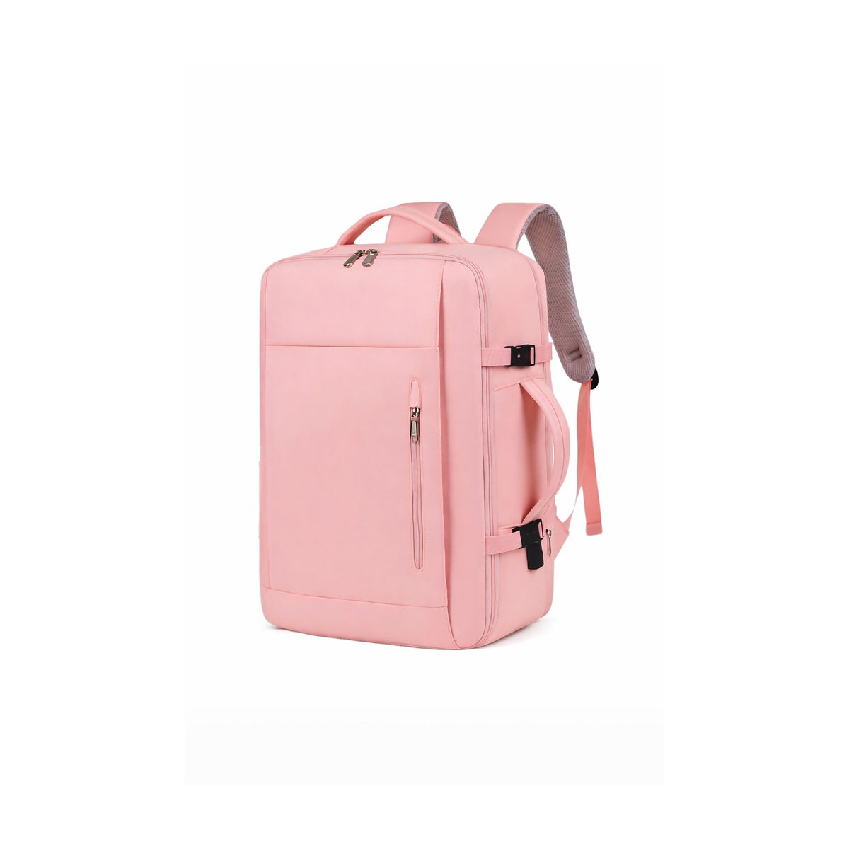 Mochila para Notebook SATE A-KP4026 15.6” Rosada con USB de SATE, producto centrado sobre fondo blanco