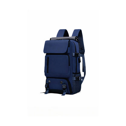 Mochila para Notebook SATE A-KP4045 15.6” Azul con USB de SATE, producto centrado sobre fondo blanco