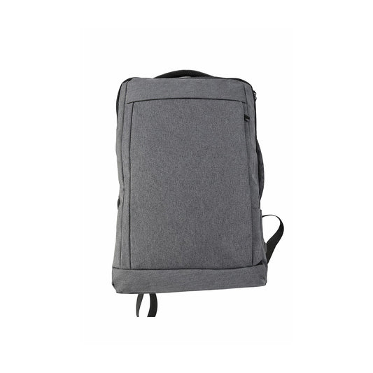 Mochila para Notebook A-KP972 15.6” Expandible con Protección Gris sobre fondo blanco