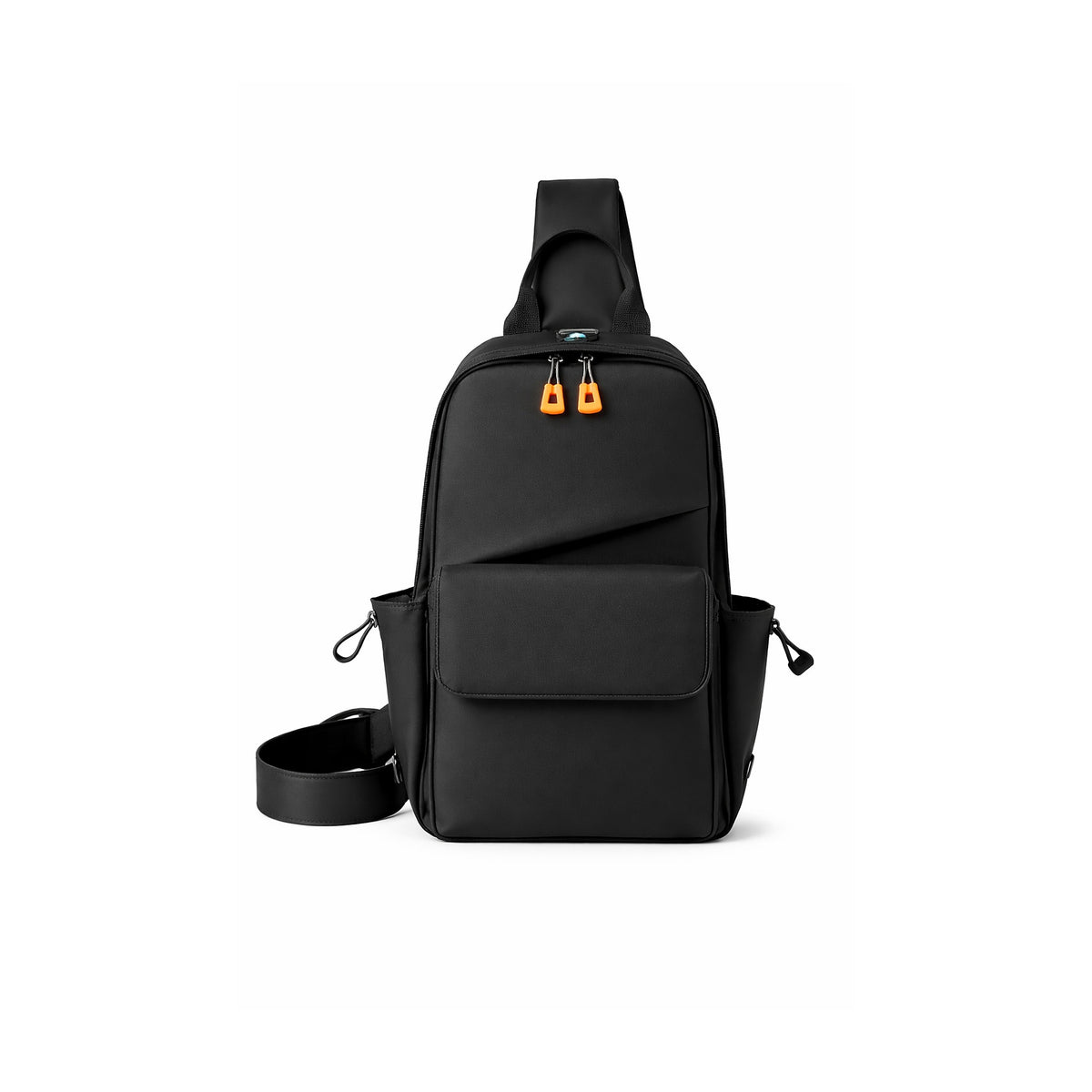 Mochila Transversal SATE A-KP2121 Impermeable con USB y Sistema Antirrobo de SATE, producto centrado sobre fondo blanco