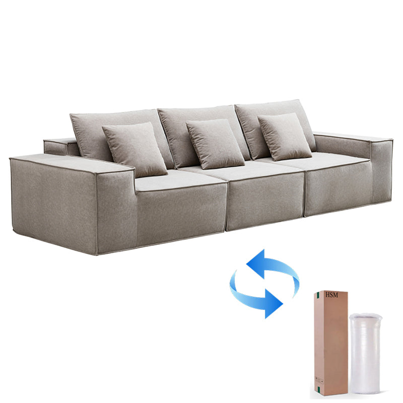 Sofá modular de compresión al vacío 3 módulos