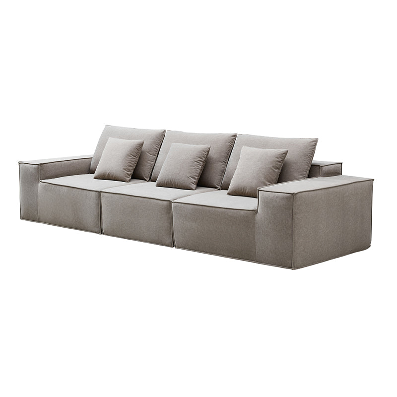 Sofá modular compresión al vacío detalle