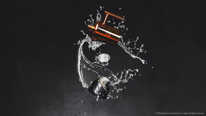 Cafetera Moka De Acero Inoxidable Cumbia Moking 400