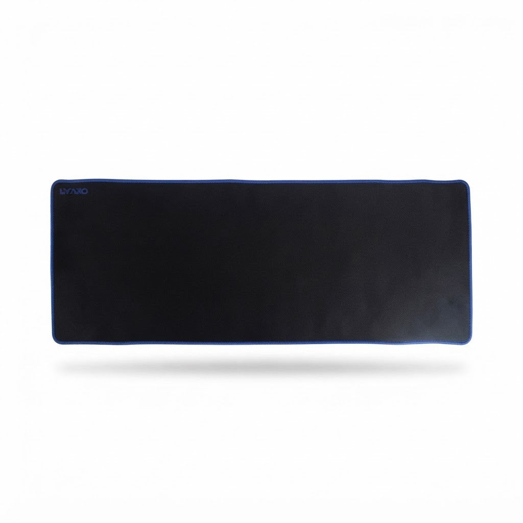 Mouse Pad Extendido Satellite PAD034 de 80 x 30 cm Negro y Azul - foto de producto centrado sobre fondo blanco