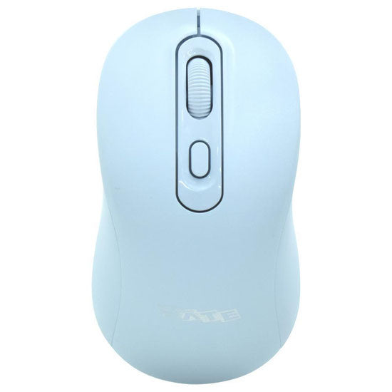 Mouse Inalámbrico Satellite A-764G Bluetooth y 2.4 GHz Recargable - Azul