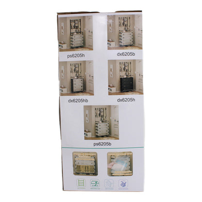 Mueble organizador de baño 63 x 28 x 180 cm