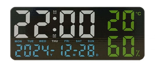 Reloj Digital White - Pared AC-T7042