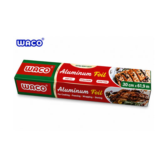 Rollo de papel de aluminio SATE W230 de 30 cm x 61,9 m