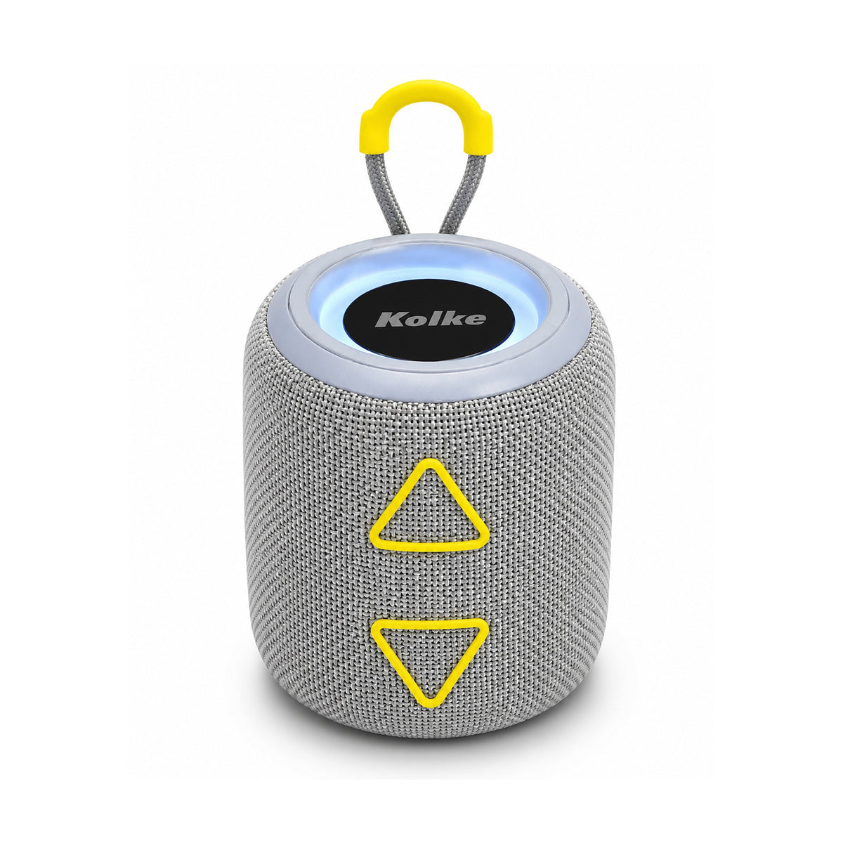 Parlante Inalámbrico Kolke Arrow KPP-678 Gris Bluetooth 5.3 de KOLKE, producto centrado sobre fondo blanco