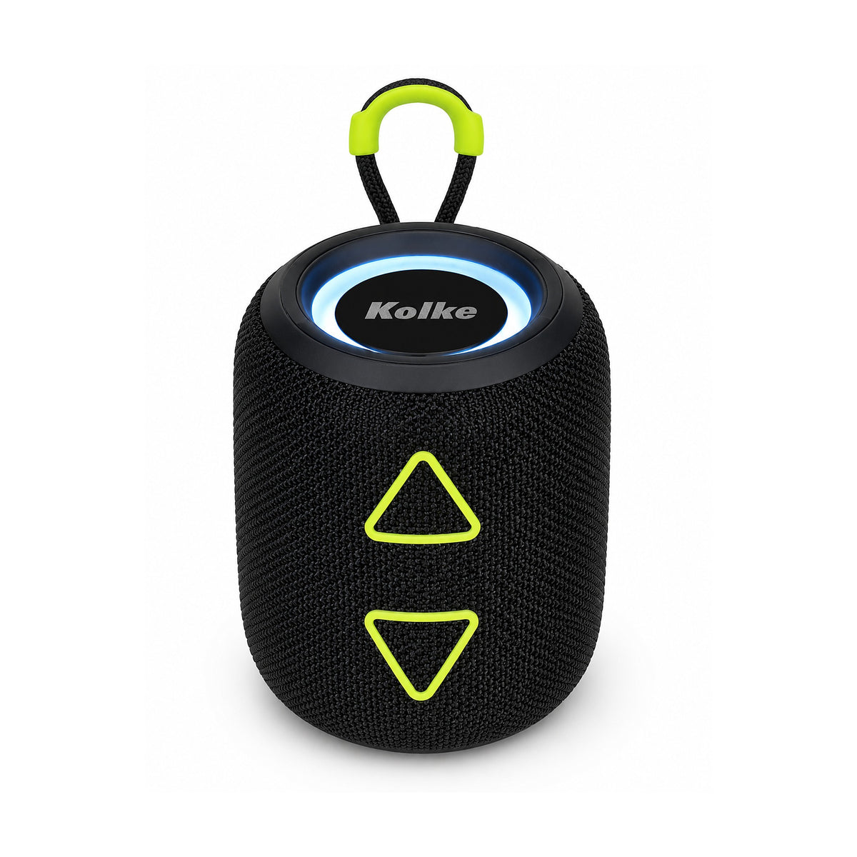 Parlante Inalámbrico Kolke Arrow KPP-678 Negro Bluetooth 5.3 de KOLKE, producto centrado sobre fondo blanco