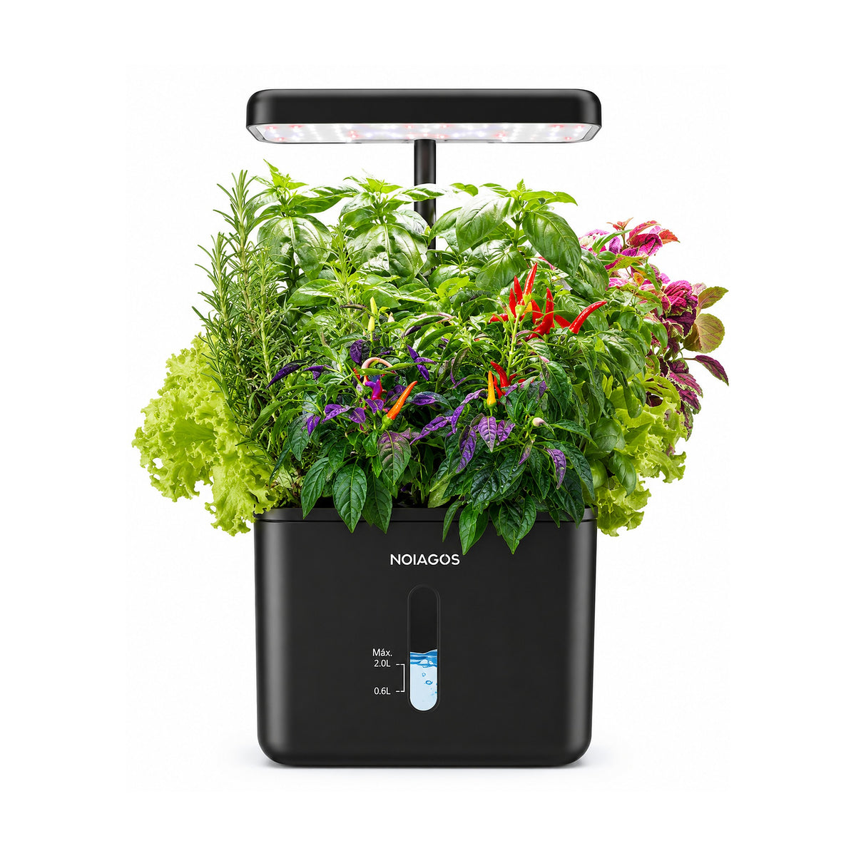 Plantera Smart Z230-1 con Cultivo Hidropónico LED de SATE, producto centrado sobre fondo blanco