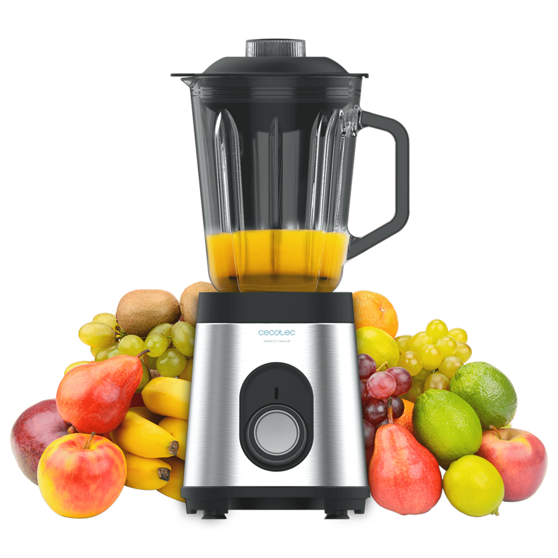 Licuadora Power Black Titanium 1000 Inox