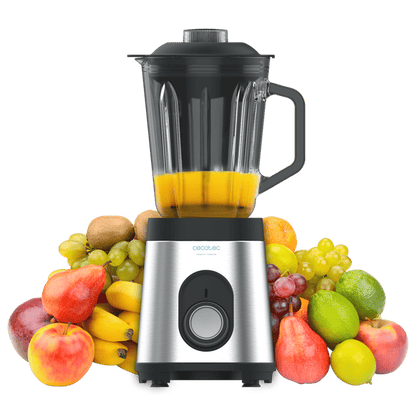 Licuadora Power Black Titanium 1000 Inox