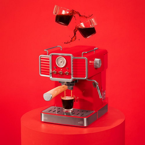 Cafetera Power Espresso 20 Tradizionale Light Red