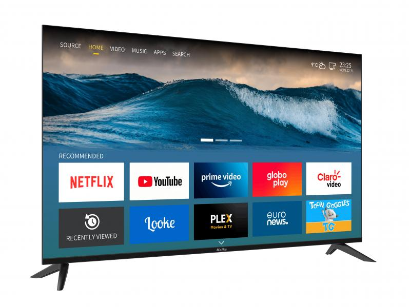 TELEVISOR SMART KOLKE 50" UHD FRAMELESS WHALEOS 50 SMU
