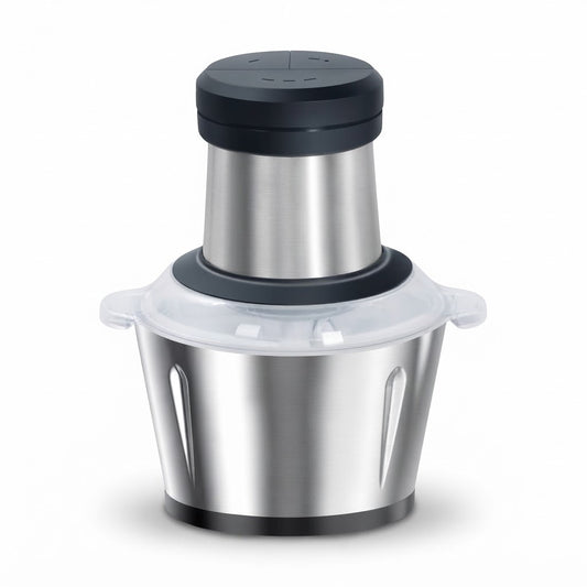 Procesador Luma Bella LB-56020 de 3 litros y 500 W con cuerpo de acero inoxidable - foto de producto centrado sobre fondo blanco
