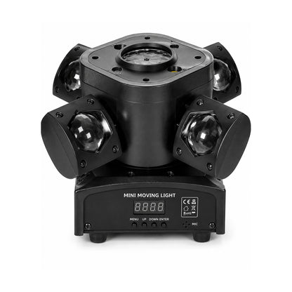 Proyector de Luz LED Para Fiesta A-MH072 Cabezal Móvil RGBW de SATE, producto centrado sobre fondo blanco