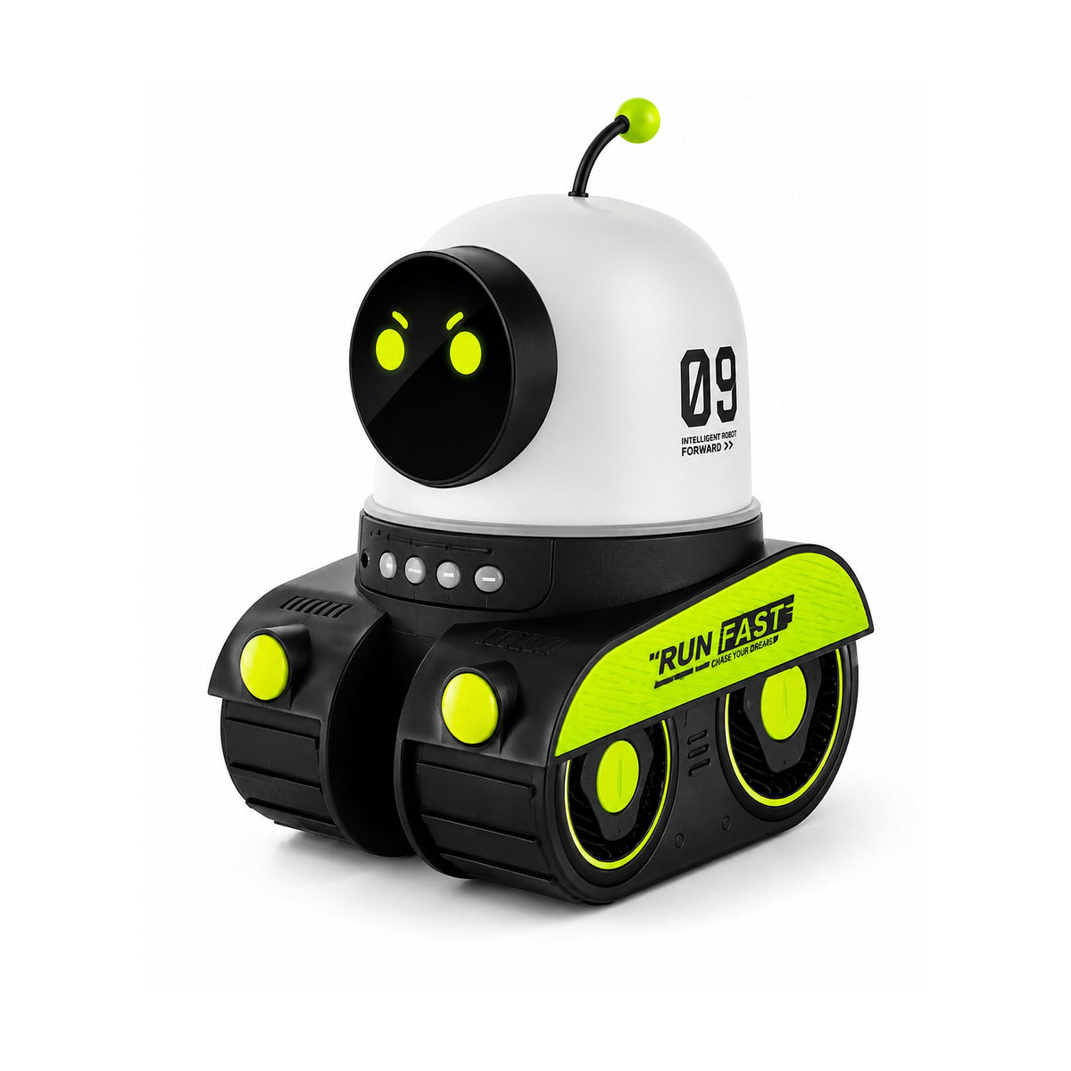 Proyector de Luz Robot WH-E03 con Speaker de SATE, producto centrado sobre fondo blanco