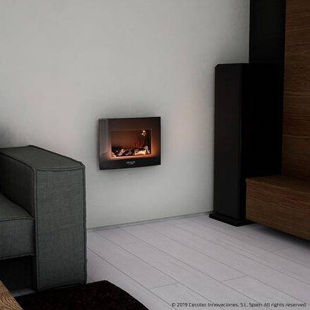 Chimenea Ready Warm 2200 Curved Flames