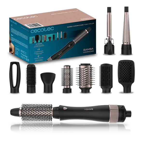 Cepillo De Aire Bamba CeramicCare 10in1 Styler