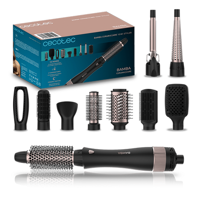 Cepillo De Aire Bamba CeramicCare 10in1 Styler