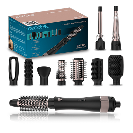 Cepillo De Aire Bamba CeramicCare 10in1 Styler