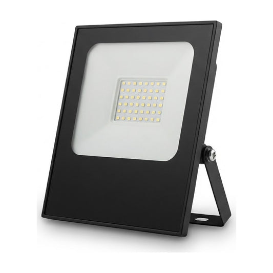 Reflector LED JT-JG50W 50W IP66 Bivolt sobre fondo blanco
