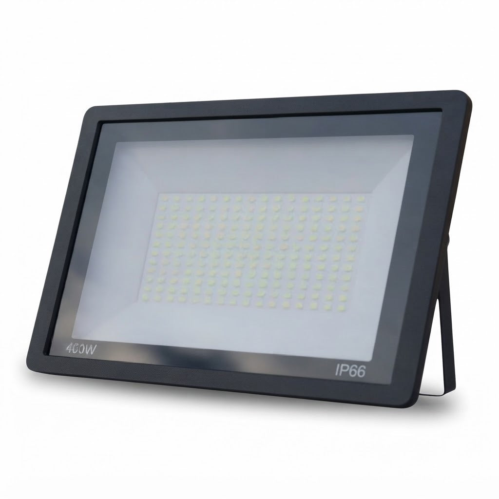 Reflector LED JT-XPG400W 400W IP66 Bivolt sobre fondo blanco