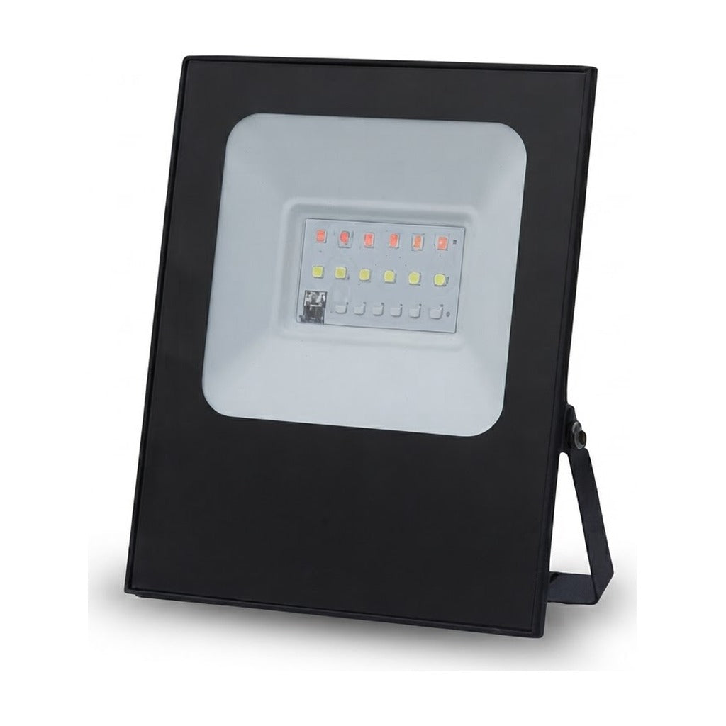 Reflector LED RGB JT-JGRGB30W 30W IP66 sobre fondo blanco