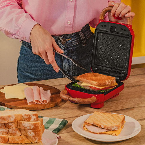 Sandwichera Rock’Ntoast Retro One Red