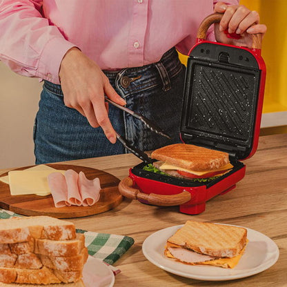 Sandwichera Rock’Ntoast Retro One Red