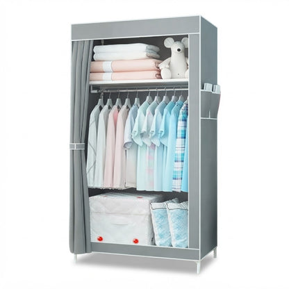 Ropero de tela WACO 8870 color Gris