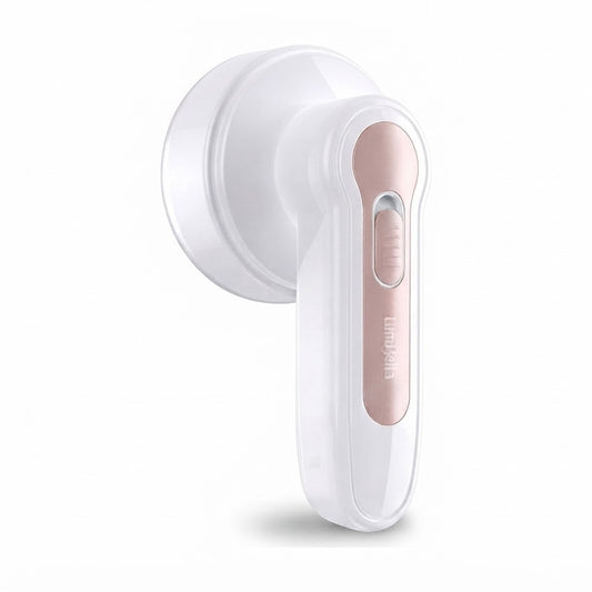 Saca Pelusas Eléctrico Luma Bella LB-62015 Recargable USB Blanco y Rosa - foto de producto centrado sobre fondo blanco