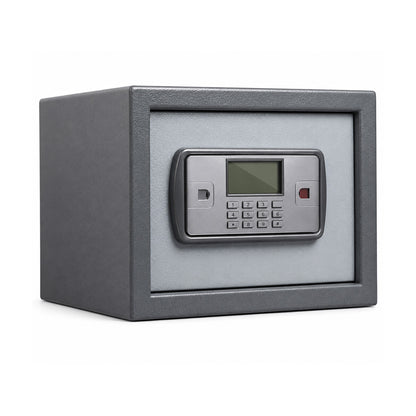Cofre Digital A-CF2511D 8L Negro sobre fondo blanco, vista completa del producto