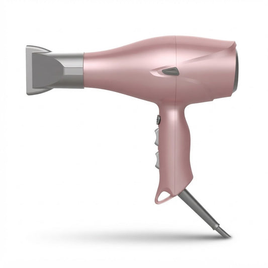 SECADOR - FOX ION 3 SOFT ROSE 2200 WATTS CABLE 3 METROS FOX ION 3 SOFT ROSE de Taiff - foto de producto centrado sobre fondo blanco